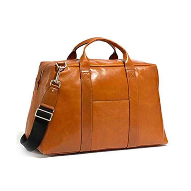 Brown Leather Duffel bag | Cs Corporate